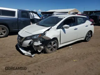 2021 Nissan LEAF SL Plus с VIN 1N4BZ1DV3MC551043, выставлен на аукционе Copart как лот 67805194 с пробегом 41 359 миль миль и На запчасти • Non repairable. История ставок и продаж доступна на DreamBid. Изображение 1.
