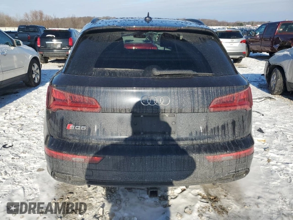 2019 Audi SQ5 Premium Plus with VIN WA1B4AFY3K2006019, listed as a Copart auction lot 41562205 with 43,746 mi miles and Clean Title. Bid and sale history available at carsss.com. Image 6.