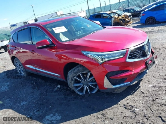 2019 Acura RDX w/Technology Pkg with VIN 5J8TC2H54KL013305, listed as a IAAI auction lot 41748901 with 63,439 mi miles. Bid and sale history available at carsss.com. Image 1.