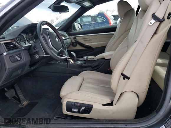 2016 BMW 4 Series 428i xDrive with VIN WBA3T1C57GP822357, listed as a Copart auction lot 45890075 with 51,671 mi miles and Salvage title. Bid and sale history available at DreamBid. Image 7.