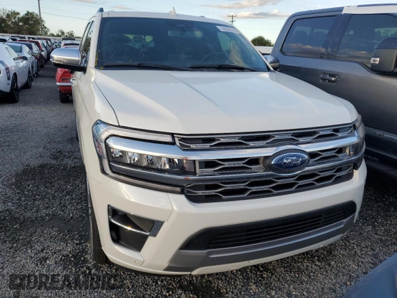 2024 Ford Expedition Platinum z VIN 1FMJU1L82REA60907, wystawiony jako Copart lot #74033544 z przebiegiem 2 700 mil mil oraz Szkoda całkowita • Salvage title. Historia ofert i sprzedaży dostępna na DreamBid. Obrazek 5.