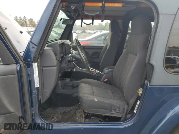 2003 Jeep Wrangler X with VIN 1J4FA39S93P352545, listed as a Copart auction lot 47069095 with 178,747 mi miles and Salvage Title. Bid and sale history available at carsss.com. Image 7.