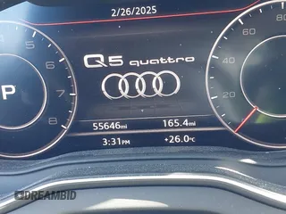 2018 Audi Q5 Prestige with VIN WA1CNBFY7J2133023, listed as a IAAI auction lot 41687379 with 55,646 mi miles and . Bid and sale history available at DreamBid. Image 15.