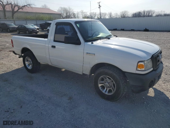 2009 Ford Ranger XL with VIN 1FTYR10D29PA30770, listed as a Copart auction lot 50914345 with 185,200 mi miles and Salvage Title. Bid and sale history available at carsss.com. Image 4.