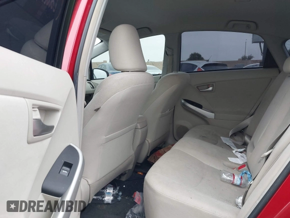 2015 Toyota Prius Four with VIN JTDKN3DU0F0428944, listed as a IAAI auction lot 42043343 with 166,843 mi miles. Bid and sale history available at carsss.com. Image 8.