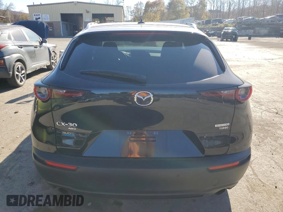2021 Mazda CX-30 Premium Plus with VIN 3MVDMBEY8MM310933, listed as a Copart auction lot 78295304 with 32,556 mi miles and Salvage Title. Bid and sale history available at DreamBid. Image 6.