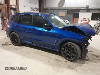 2023 BMW X3 M with VIN 5YM13EC03P9P70498, listed as a IAAI auction lot 41306533 with 29,101 mi miles. Bid and sale history available at carsss.com. Image 1.