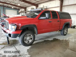 2007 Dodge 2500 SLT with VIN 1D7KS28C57J525191, listed as a Copart auction lot 60055985 with 205,483 mi miles and Salvage title. Bid and sale history available at DreamBid. Image 1.
