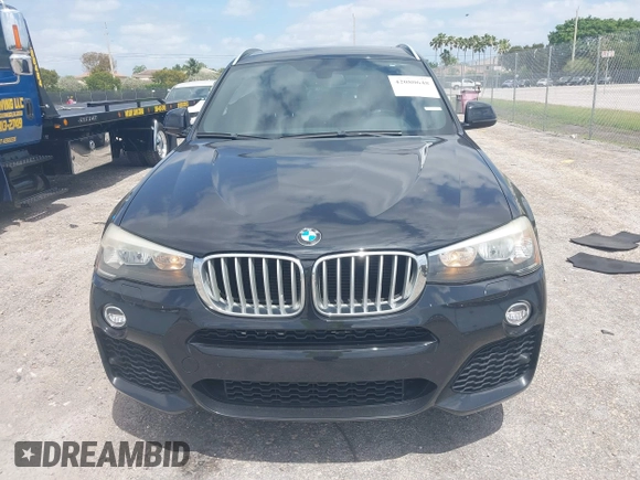 2017 BMW X3 sDrive28i with VIN 5UXWZ7C52H0U46905, listed as a IAAI auction lot 42080648 with 105,989 mi miles. Bid and sale history available at carsss.com. Image 13.
