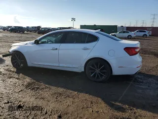 2016 Kia Cadenza with VIN KNALN4D76G5215146, listed as a Copart auction lot 46990565 with 95,512 mi miles and Salvage Title. Bid and sale history available at DreamBid. Image 2.