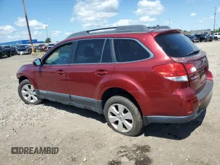 2012 Subaru Outback Limited with VIN 4S4BREKC6C2257316, listed as a Copart auction lot 62689805 with 116,962 mi miles and Salvage title. Bid and sale history available at DreamBid. Image 2.