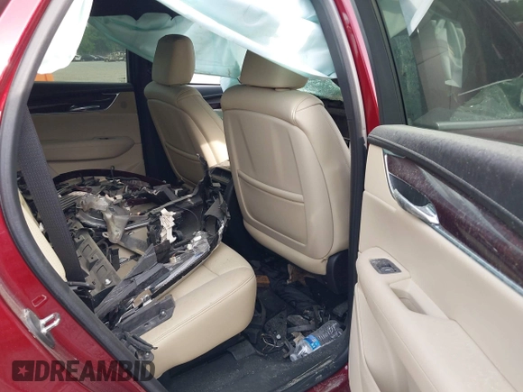 2017 Cadillac XT5 Premium Luxury AWD with VIN 1GYKNERS6HZ297417, listed as a IAAI auction lot 42098439 with 1 mi miles. Bid and sale history available at carsss.com. Image 8.