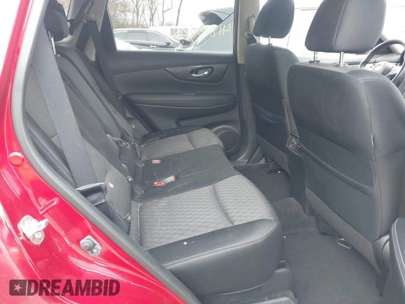 2017 Nissan Rogue S with VIN JN8AT2MV4HW277616, listed as a IAAI auction lot 41812727 with 78,815 mi miles. Bid and sale history available at carsss.com. Image 8.
