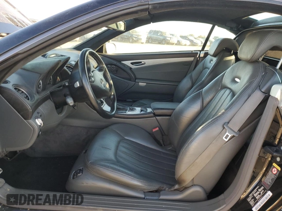 2005 Mercedes-Benz SL 55 AMG with VIN WDBSK74FX5F087211, listed as a Copart auction lot 79300514 with Not provided miles and Salvage title. Bid and sale history available at DreamBid. Image 7.