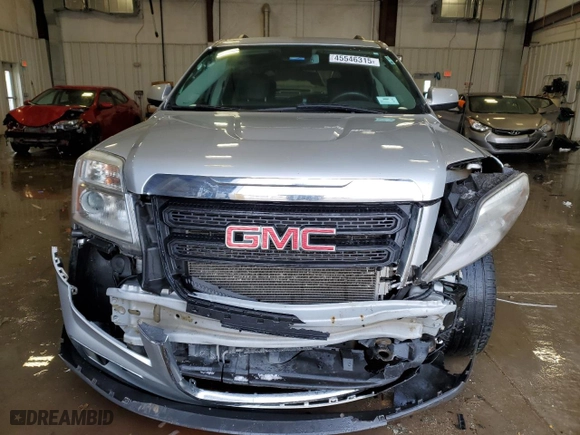 2017 GMC Terrain SLE with VIN 2GKFLNE37H6348757, listed as a Copart auction lot 45546315 with 123,585 mi miles and Non Repairable. Bid and sale history available at carsss.com. Image 5.