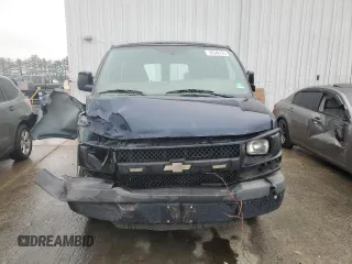 2013 Chevrolet Express Cargo z VIN 1GCWGFCA3D1125104, wystawiony jako Copart lot #56348725 z przebiegiem Nie podano mil oraz Szkody całkowita. Historia ofert i sprzedaży dostępna na DreamBid. Obrazek 5.