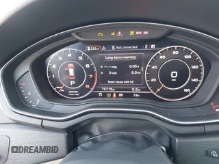 2018 Audi A4 allroad Premium Plus with VIN WA18NAF41JA024706, listed as a IAAI auction lot 41921127 with 76,719 mi miles. Bid and sale history available at carsss.com. Image 7.