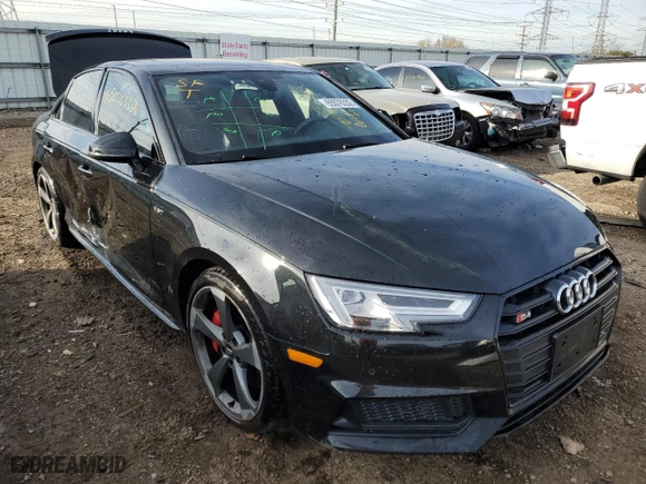 2018 Audi S4 Premium Plus with VIN WAUB4AF46JA198198, listed as a Copart auction lot 65076332 with 63,407 mi miles. Bid and sale history available at carsss.com. Image 1.