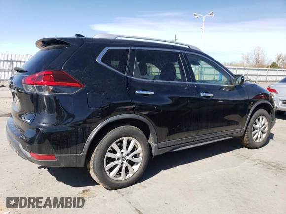 2020 Nissan Rogue S with VIN KNMAT2MV0LP510566, listed as a Copart auction lot 48249295 with 151,489 mi miles and Salvage Title. Bid and sale history available at carsss.com. Image 3.