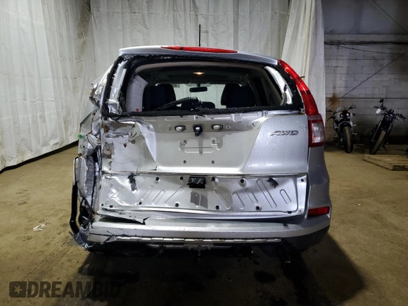2015 Honda CR-V EX with VIN 5J6RM4H53FL056597, listed as a Copart auction lot 49576885 with 128,326 mi miles and Salvage Title. Bid and sale history available at DreamBid. Image 6.