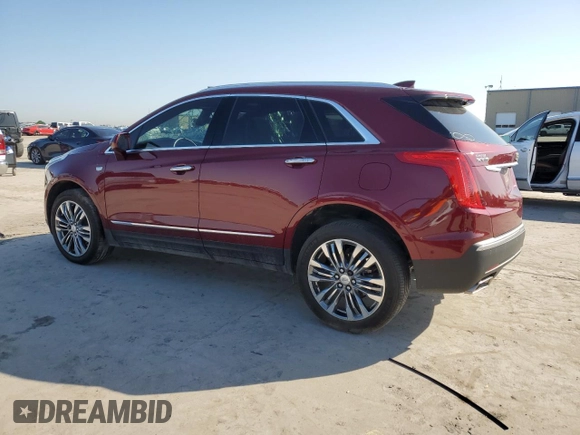 2018 Cadillac XT5 Premium Luxury FWD with VIN 1GYKNERS1JZ192211, listed as a Copart auction lot 52184055 with 48,323 mi miles and Salvage title. Bid and sale history available at DreamBid. Image 2.