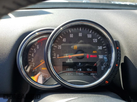 2017 MINI Countryman Cooper S with VIN WMZYT5C39H3D79316, listed as a Copart auction lot 50481515 with 77,845 mi miles and Salvage title. Bid and sale history available at DreamBid. Image 9.