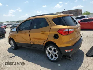 2021 Ford EcoSport SE with VIN MAJ6S3GL0MC409132, listed as a Copart auction lot 57154575 with Not provided miles and Non repairable. Bid and sale history available at DreamBid. Image 2.