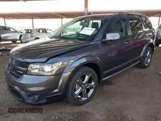 2017 Dodge Journey Crossroad Plus with VIN 3C4PDCGB0HT581249, listed as a IAAI auction lot 41703058 with 122,226 mi miles and . Bid and sale history available at DreamBid. Image 2.