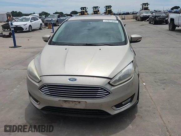 2017 Ford Focus Titanium with VIN 1FADP3N22HL266807, listed as a Copart auction lot 57071635 with 172,857 mi miles and Salvage title. Bid and sale history available at DreamBid. Image 13.