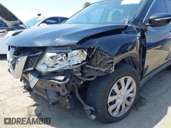 2015 Nissan Rogue SV with VIN KNMAT2MT9FP508835, listed as a IAAI auction lot 42174288 with 203,155 mi miles and . Bid and sale history available at carsss.com. Image 18.