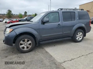 2012 Nissan Pathfinder SV z VIN 5N1AR1NB1CC617738, wystawiony jako Copart lot #51638975 z przebiegiem 208 883 mil mil oraz Szkoda całkowita • Salvage title. Historia ofert i sprzedaży dostępna na DreamBid. Obrazek 1.