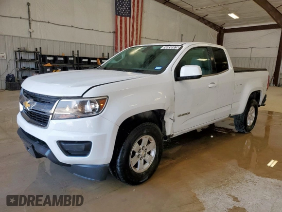 2020 Chevrolet Colorado 2WD Work Truck z VIN 1GCHSBEA5L1249242, wystawiony jako Copart lot #56930975 z przebiegiem 132 487 mil mil oraz Czysty tytuł • Clean title. Historia ofert i sprzedaży dostępna na DreamBid. Obrazek 1.
