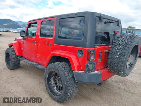 2018 Jeep Wrangler JK Unlimited Sahara with VIN 1C4HJWEG3JL893970, listed as a IAAI auction lot 39530074 with 72,079 mi miles. Bid and sale history available at carsss.com. Image 3.
