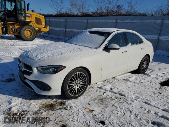 2023 Mercedes-Benz C 300 with VIN W1KAF4HB6PR141621, listed as a Copart auction lot 89319875 with 18,962 mi miles and Salvage Title. Bid and sale history available at DreamBid. Image 1.
