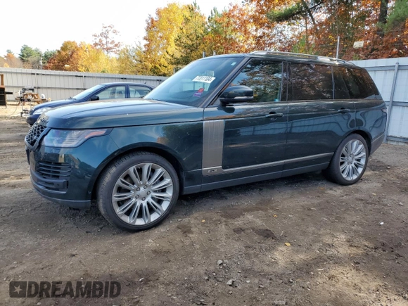 2018 Land Rover Range Rover с VIN SALGS5RE4JA502406, выставлен на аукционе Copart как лот 77311104 с пробегом 96 705 миль миль и Списание • Salvage title. История ставок и продаж доступна на DreamBid. Изображение 1.