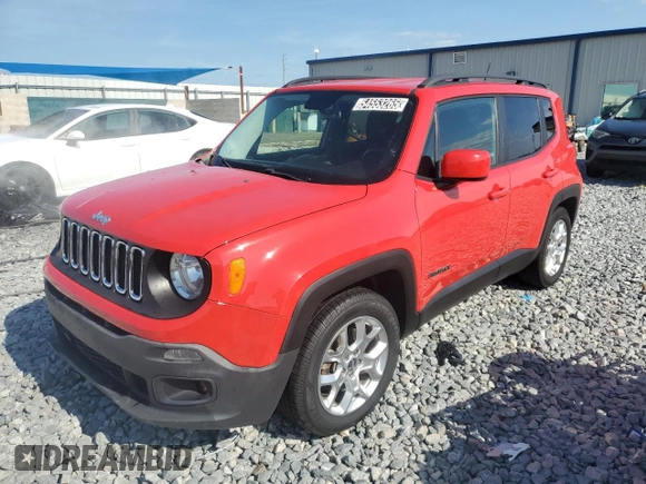 2017 Jeep Renegade Latitude с VIN ZACCJABB0HPG66490, выставлен на аукционе Copart как лот 54553265 с пробегом 124 641 миль миль и Чистый • Clean title. История ставок и продаж доступна на DreamBid. Изображение 1.