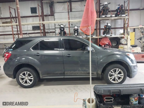 2017 Chevrolet Equinox LS with VIN 2GNFLEEK8H6240416, listed as a IAAI auction lot 41689254 with 133,696 mi miles. Bid and sale history available at carsss.com. Image 13.
