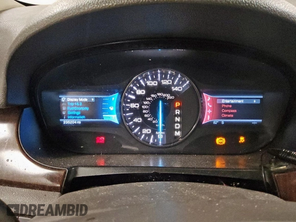 2011 Ford Edge Limited with VIN 2FMDK3KC1BBB21914, listed as a Copart auction lot 59872515 with 235,204 mi miles and Clean title. Bid and sale history available at DreamBid. Image 9.