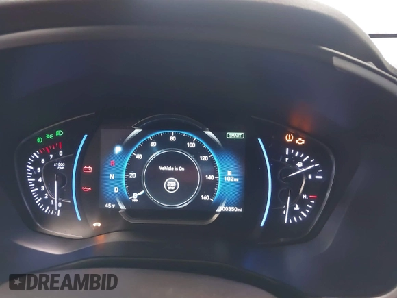 2019 Hyundai Santa Fe SEL with VIN 5NMS33AD3KH119117, listed as a IAAI auction lot 40968190 with 100,350 mi miles and . Bid and sale history available at DreamBid. Image 7.