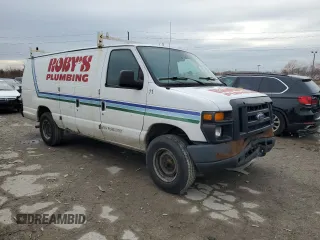 2014 Ford Econoline Cargo Commercial with VIN 1FTNS2EW2EDA25152, listed as a Copart auction lot 85581794 with 301,916 mi miles and Salvage Title. Bid and sale history available at carsss.com. Image 4.