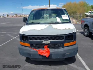 2008 Chevrolet Express Cargo Van with VIN 1GCFG15X481185208, listed as a IAAI auction lot 41945350 with 0 mi miles. Bid and sale history available at carsss.com. Image 6.
