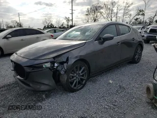2021 Mazda 3 Select with VIN JM1BPAKL3M1402256, listed as a Copart auction lot 44114205 with 38,915 mi miles and Salvage Title. Bid and sale history available at carsss.com. Image 1.