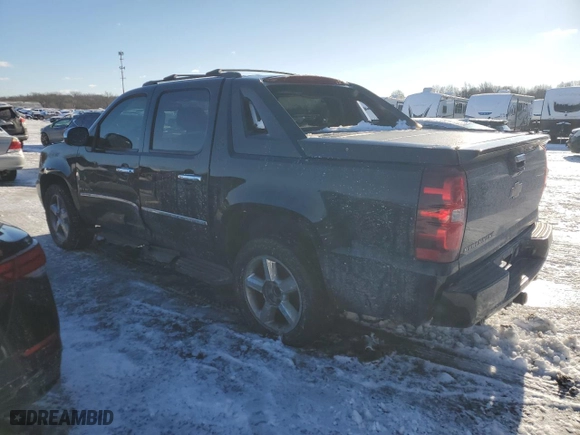 2013 Chevrolet Avalanche LTZ with VIN 3GNTKGE74DG149204, listed as a Copart auction lot 87368704 with 156,504 mi miles and Salvage Title. Bid and sale history available at carsss.com. Image 2.
