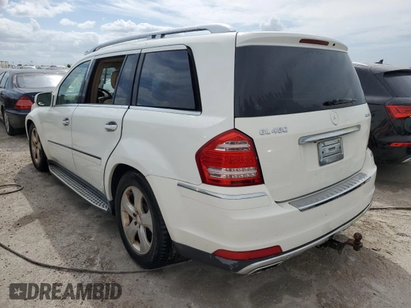 2010 Mercedes-Benz GL-Class GL 450 with VIN 4JGBF7BE6AA539982, listed as a Copart auction lot 76461144 with 166,145 mi miles and Non Repairable. Bid and sale history available at carsss.com. Image 2.