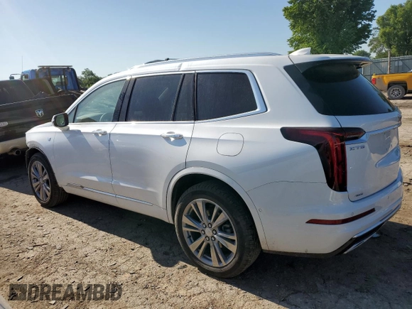 2024 Cadillac XT6 AWD Premium Luxury с VIN 1GYKPDRSXRZ715368, выставлен на аукционе Copart как лот 58386365 с пробегом 13 170 миль миль и Списание • Salvage title. История ставок и продаж доступна на DreamBid. Изображение 2.