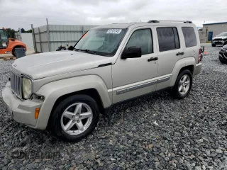 2008 Jeep Liberty Limited with VIN 1J8GP58K48W247360, listed as a Copart auction lot 52101345 with 0 mi miles and Salvage Title. Bid and sale history available at carsss.com. Image 1.