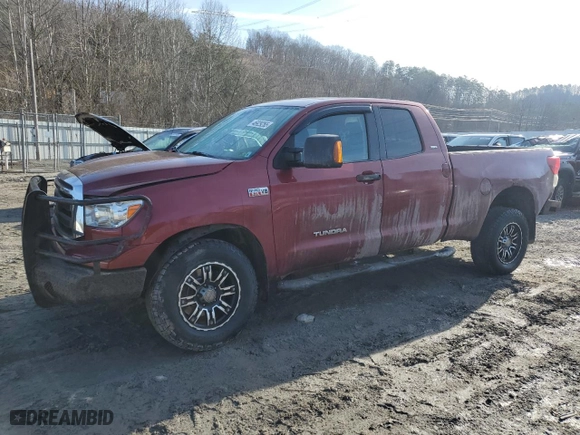 2010 Toyota Tundra 4WD Truck with VIN 5TFUW5F19AX110826, listed as a Copart auction lot 46929265 with 174,485 mi miles and Salvage Title. Bid and sale history available at carsss.com. Image 1.
