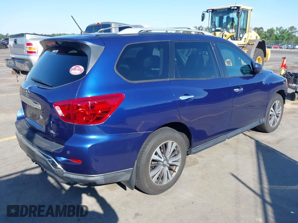 2017 Nissan Pathfinder S with VIN 5N1DR2MN3HC654053, listed as a IAAI auction lot 42059336 with 114,253 mi miles and . Bid and sale history available at DreamBid. Image 4.