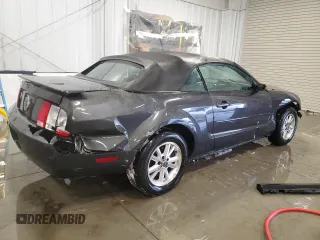2007 Ford Mustang Deluxe with VIN 1ZVFT84N375322065, listed as a Copart auction lot 46120295 with 139,159 mi miles and Clean Title. Bid and sale history available at carsss.com. Image 3.