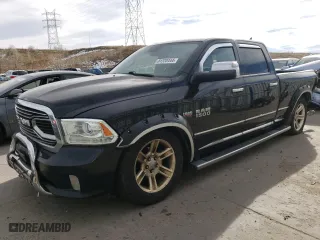 2016 Ram 1500 Longhorn with VIN 1C6RR7WT4GS272158, listed as a Copart auction lot 81320444 with 217,928 mi miles and Salvage Title. Bid and sale history available at carsss.com. Image 1.